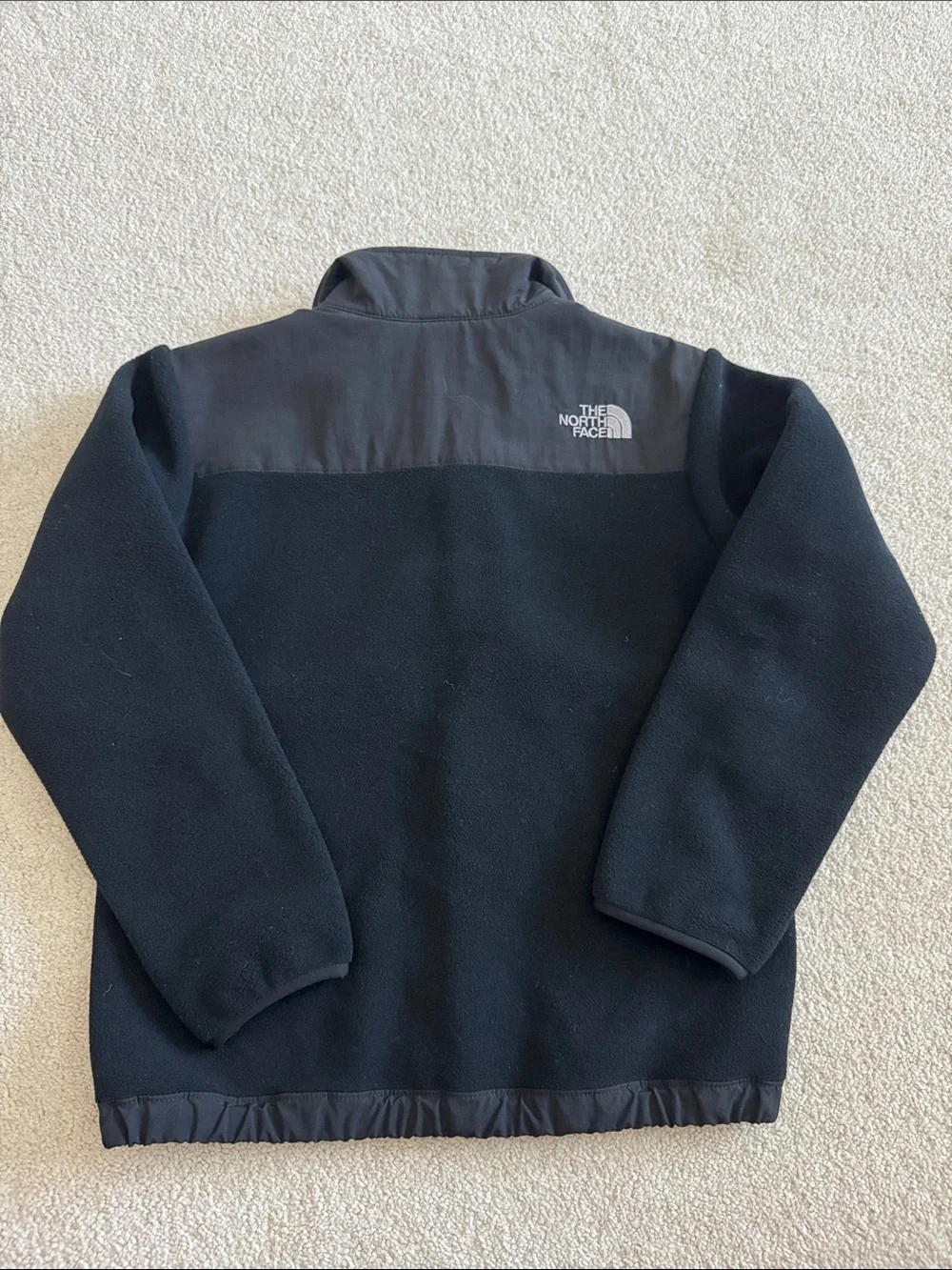 The North Face Kids Denali Fleece Jacket Full-Zip Black - Youth Medium (10/12)
